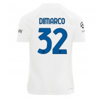 Billiga Inter Milan Federico Dimarco #32 Borta fotbollskläder 2023-24 Kortärmad